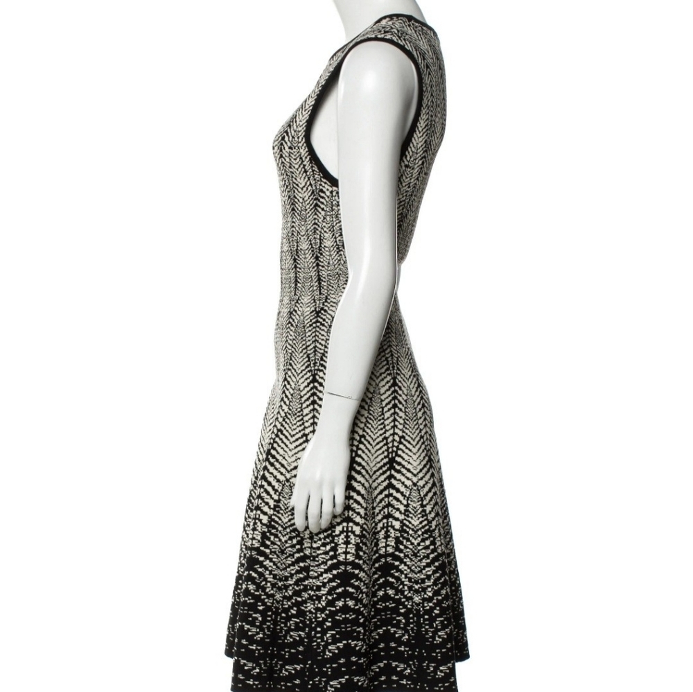 RONNY KOBO A-line dress with pleated accents NWT - Picture 2 of 4